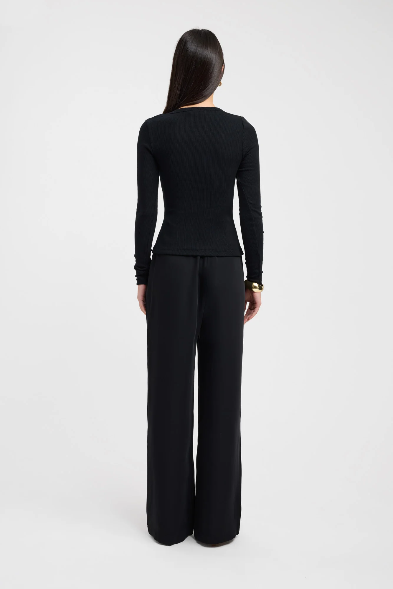 Bec Button Long Sleeve Top - Image 3