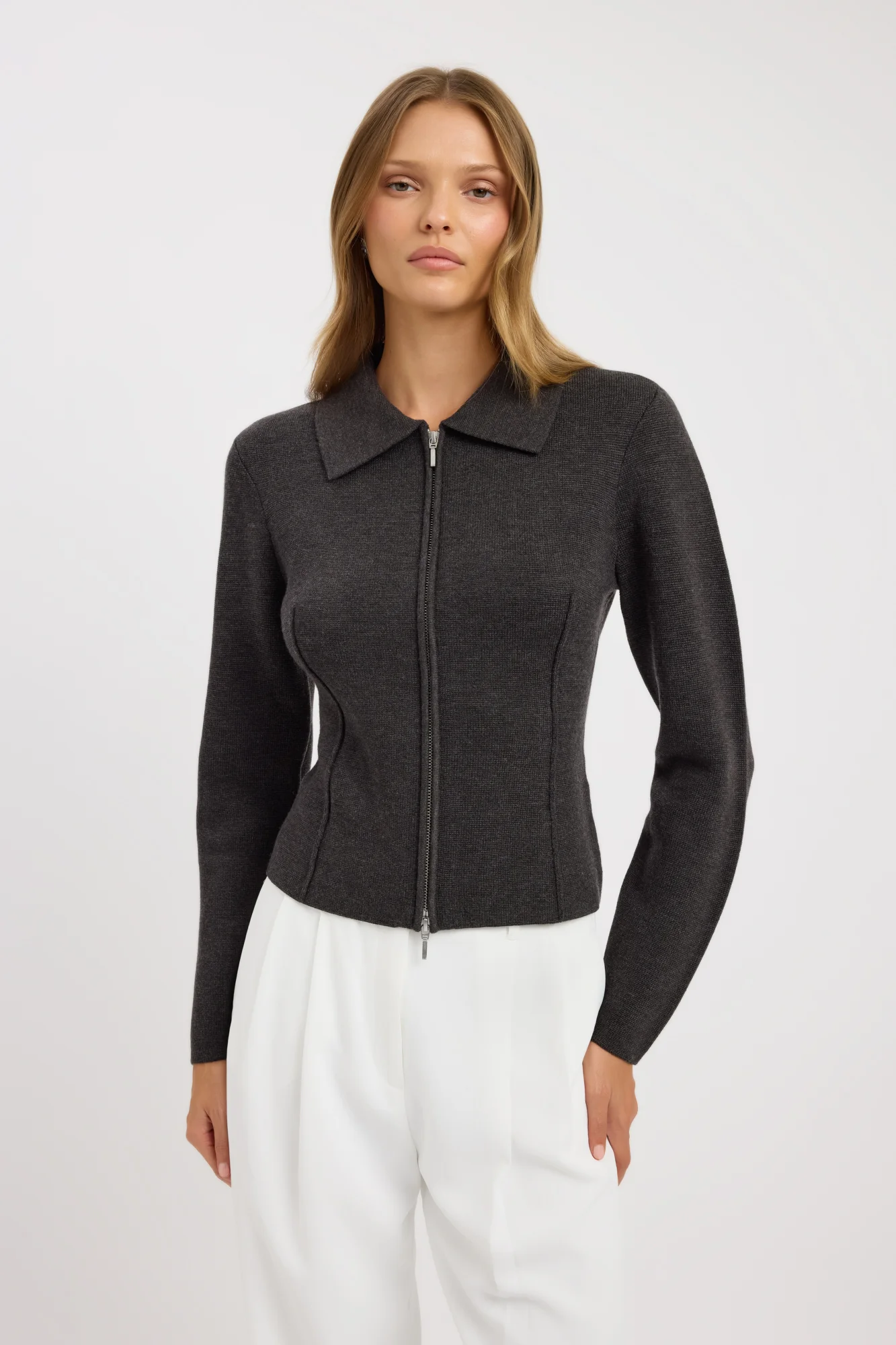 Ziggy Zip Knit Cardigan - Image 3
